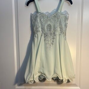 Tween Diva Babydoll Sweetheart Formal Dress Like New 7